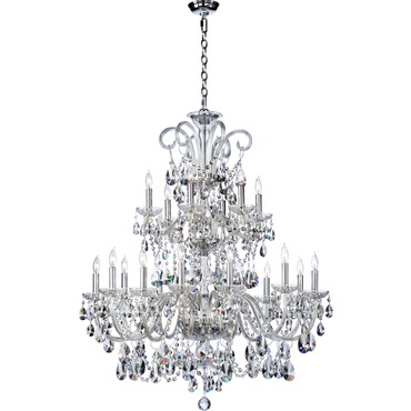 Bohemian Katrina and Katerina Swirl Chandelier | Quorum at Lightology Bohemian Katrina and Katerina Swirl Chandelier