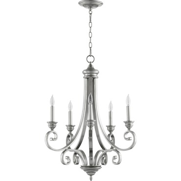 Bryant Bare Chandelier | Quorum at Lightology Bryant Bare Chandelier