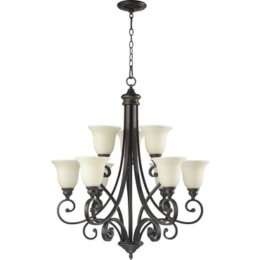 Bryant Chandelier | Quorum at Lightology Bryant Chandelier