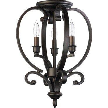 Bryant Bare Pendant / Semi-Flush Ceiling Light | Quorum at Lightology Bryant Bare Pendant / Semi-Flush Ceiling Light