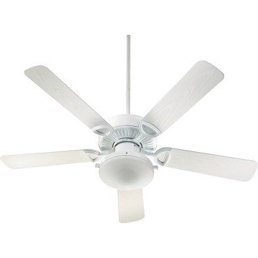 Estate 52 Inch Indoor / Outdoor Ceiling Fan with Light | Quorum at Lightology Estate 52 Inch Indoor / Outdoor Ceiling Fan with Light