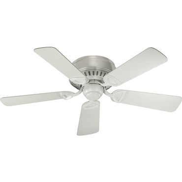 Medallion Flush Ceiling Fan | Quorum at Lightology Medallion Flush Ceiling Fan