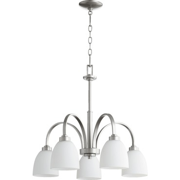 Reyes Nook Chandelier | Quorum at Lightology Reyes Nook Chandelier