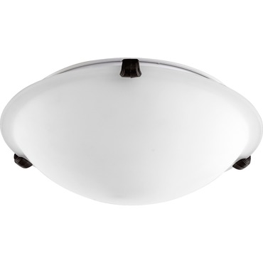 Signature Clipped Ceiling Light Fixture | Quorum at Lightology Signature Clipped Ceiling Light Fixture
