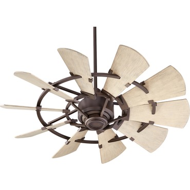 Windmill Outdoor Ceiling Fan By Quorum 194410 86 Quo665634