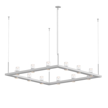 Intervals Square Suspension | SONNEMAN - A Way of Light at Lightology Intervals Square Suspension