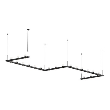 Intervals Zig-Zag Suspension | SONNEMAN - A Way of Light at Lightology Intervals Zig-Zag Suspension