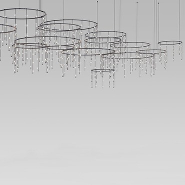 Suspenders Horizontal Ring Matrix Pendant with Ladders