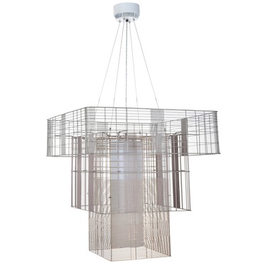 Mesh Cubic XL Pendant | Forestier at Lightology Mesh Cubic XL Pendant