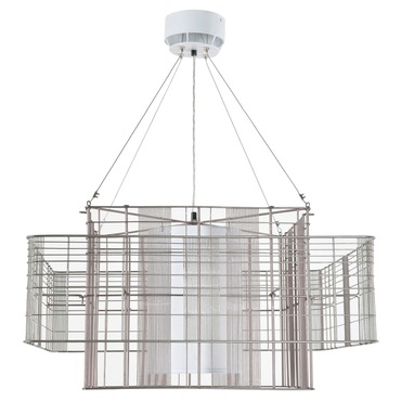 Mesh Cubic Large Pendant | Forestier at Lightology Mesh Cubic Large Pendant