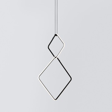 Arrangements Square Small Two Element Suspension