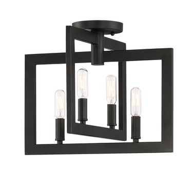 Portrait Semi Flush Ceiling Light | Craftmade at Lightology Portrait Semi Flush Ceiling Light