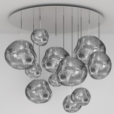 Melt Mega Multi Light Pendant | Tom Dixon at Lightology Melt Mega Multi Light Pendant