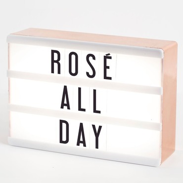 Micro Rose Gold Lightbox