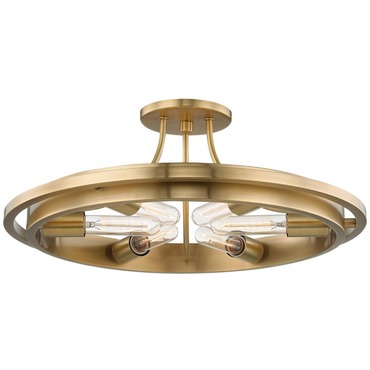 Chambers Semi Flush Ceiling Light