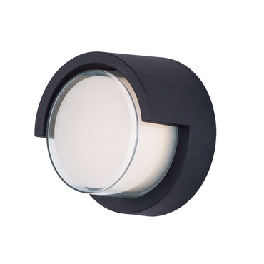 Eyebrow Round Outdoor Wall Light | Maxim Lighting at Lightology Eyebrow Round Outdoor Wall Light