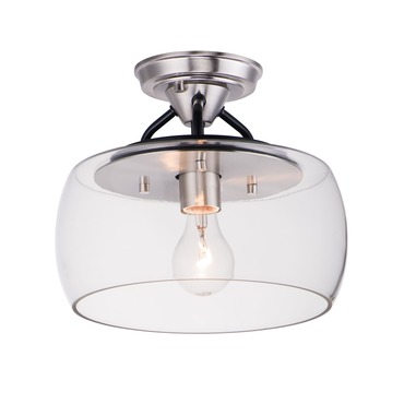 Goblet Semi Flush Ceiling Light | Maxim Lighting at Lightology Goblet Semi Flush Ceiling Light