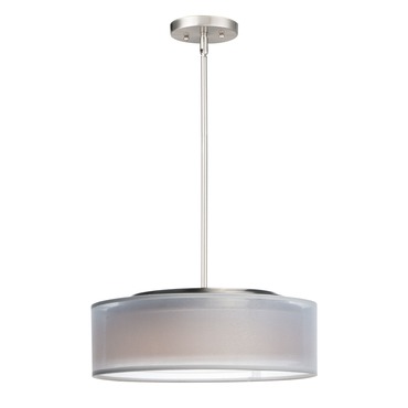 Prime Double Shade Pendant | Maxim Lighting at Lightology Prime Double Shade Pendant