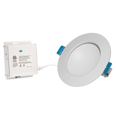 Back Lit 4IN RD Color Changing Panel Downlight Trim
