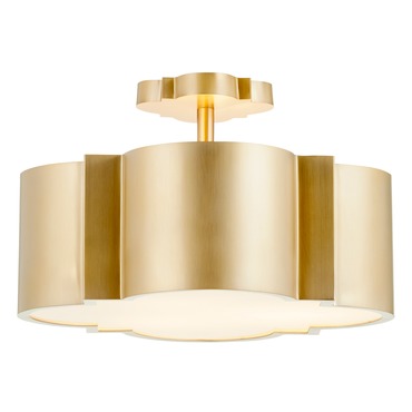 Wyatt Semi Flush Ceiling Light | Cyan Designs at Lightology Wyatt Semi Flush Ceiling Light