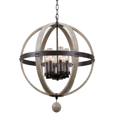 Harper Indoor / Outdoor Chandelier | Kalco at Lightology Harper Indoor / Outdoor Chandelier