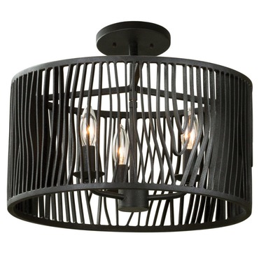 Morre Convertible Pendant / Semi Flush | Kalco at Lightology Morre Convertible Pendant / Semi Flush