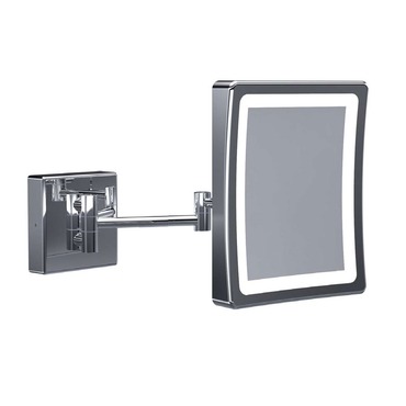 Baci Basic Double Arm Wall Mirror | Remcraft Lighting at Lightology Baci Basic Double Arm Wall Mirror