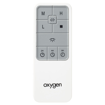 Oslo Ceiling Fan Remote Control | Oxygen at Lightology Oslo Ceiling Fan Remote Control