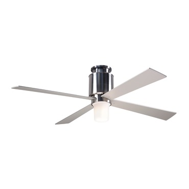 Lapa Flush Ceiling Fan with Light | Modern Fan Co. at Lightology Lapa Flush Ceiling Fan with Light