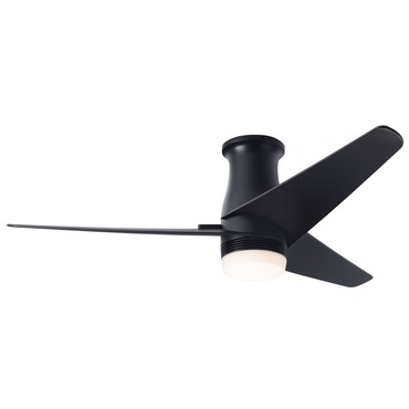 Velo Flush DC Ceiling Fan with Light | Modern Fan Co. at Lightology Velo Flush DC Ceiling Fan with Light