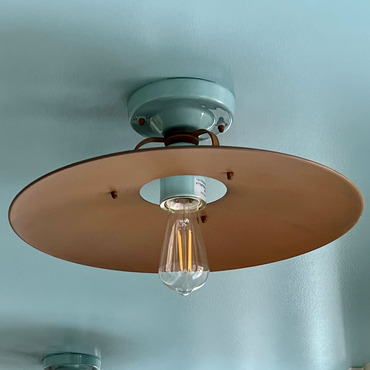 Country Ceiling Light Fixture | Ferroluce at Lightology Country Ceiling Light Fixture