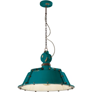 Industrial Rivets Pendant | Ferroluce at Lightology Industrial Rivets Pendant