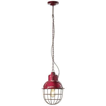 Industrial Cage Pendant | Ferroluce at Lightology Industrial Cage Pendant