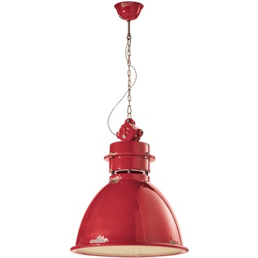 Industrial Dome Pendant | Ferroluce at Lightology Industrial Dome Pendant