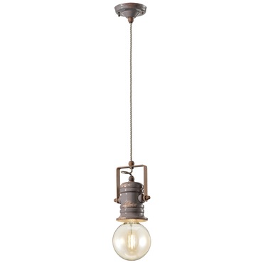Urban Adjustable Socket Pendant | Ferroluce at Lightology Urban Adjustable Socket Pendant