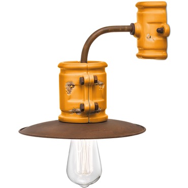 Urban Shade Wall Light | Ferroluce at Lightology Urban Shade Wall Light