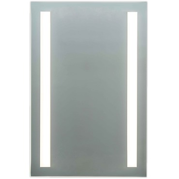 L3 Two-Side Inset LED Mirror | Matrix Mirrors at Lightology L3 Two-Side Inset LED Mirror