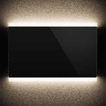 Classic L04I Horizontal Double Long Edge Indirect LED Mirror | Matrix Mirrors at Lightology Classic L04I Horizontal Double Long Edge Indirect LED Mirror