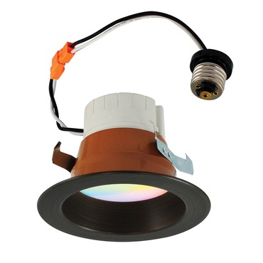 Prism 4IN Retrofit RGBW Reflector Downlight | Nora Lighting at Lightology Prism 4IN Retrofit RGBW Reflector Downlight