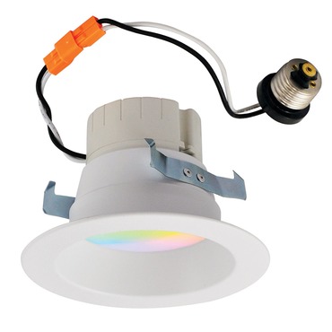 Prism 5/6IN Retrofit RGBW Reflector Downlight | Nora Lighting at Lightology Prism 5/6IN Retrofit RGBW Reflector Downlight