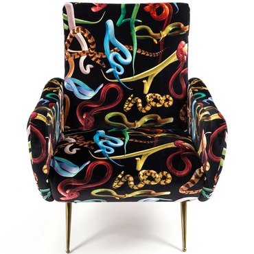 Snakes Armchair | Seletti at Lightology Snakes Armchair
