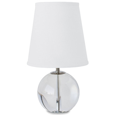 Crystal Mini Sphere Table Lamp | Regina Andrew at Lightology Crystal Mini Sphere Table Lamp