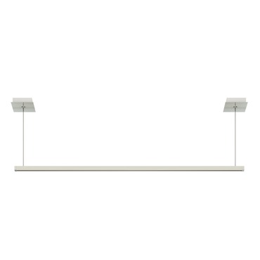 Nova Warm Dim Suspension w/End Feed Power/Two Canopies | PureEdge Lighting at Lightology Nova Warm Dim Suspension w/End Feed Power/Two Canopies