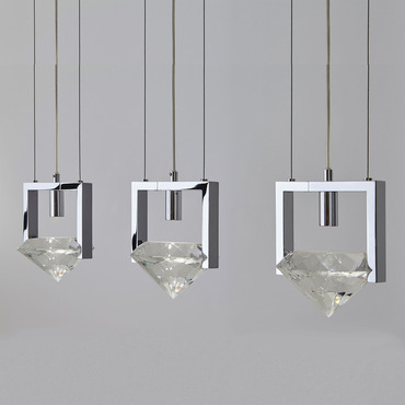 Elements of Love Linear Multi Light Pendant