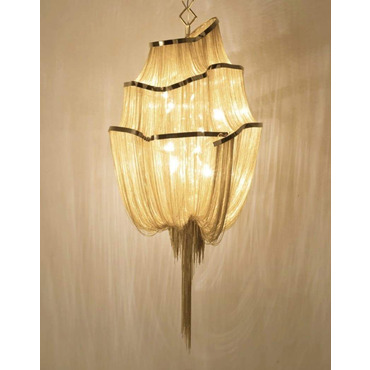 Atlantis Three Tier Chandelier | Terzani USA at Lightology Atlantis Three Tier Chandelier
