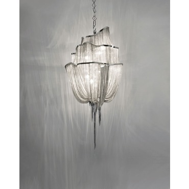 Atlantis Three Tier Chandelier | Terzani USA at Lightology Atlantis Three Tier Chandelier
