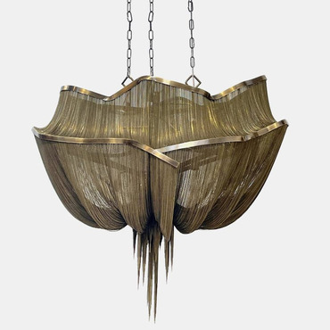 Atlantis Two Tier Chandelier | Terzani USA at Lightology Atlantis Two Tier Chandelier