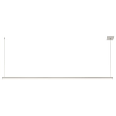 Cirrus T1 Linear Suspension w/Power/End Feed/One Canopy | PureEdge Lighting at Lightology Cirrus T1 Linear Suspension w/Power/End Feed/One Canopy