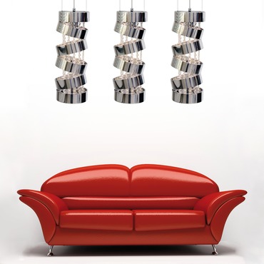 Secret Club Multi Light Suspension with Crystals | Ilfari at Lightology Secret Club Multi Light Suspension with Crystals