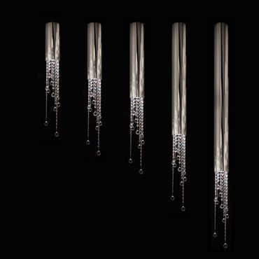 Sexy Crystals Ceiling Light with Superior Crystals | Ilfari at Lightology Sexy Crystals Ceiling Light with Superior Crystals